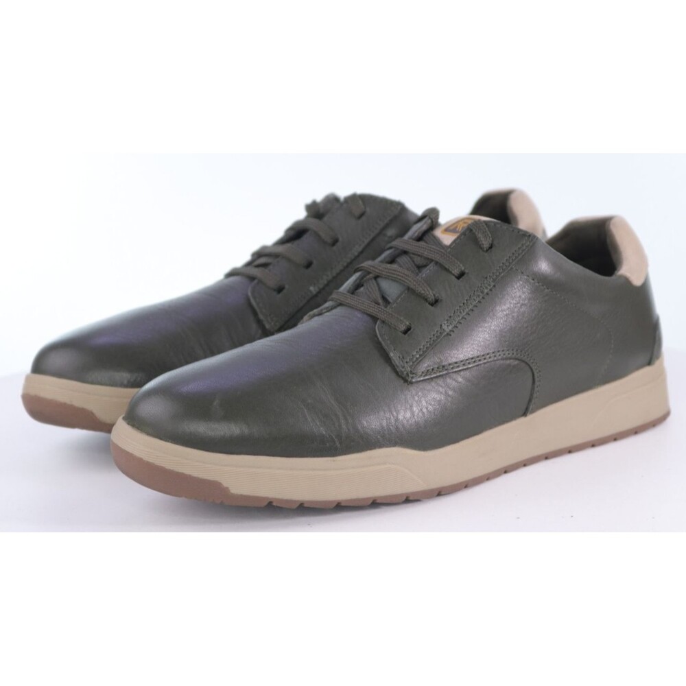 Rockport Bronson $115 Men's Plain Toe Sneakers Shoes Size 10.5 M Leather EUC